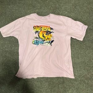 CALIFORNIA Long Beach Pink Shirt Size XL